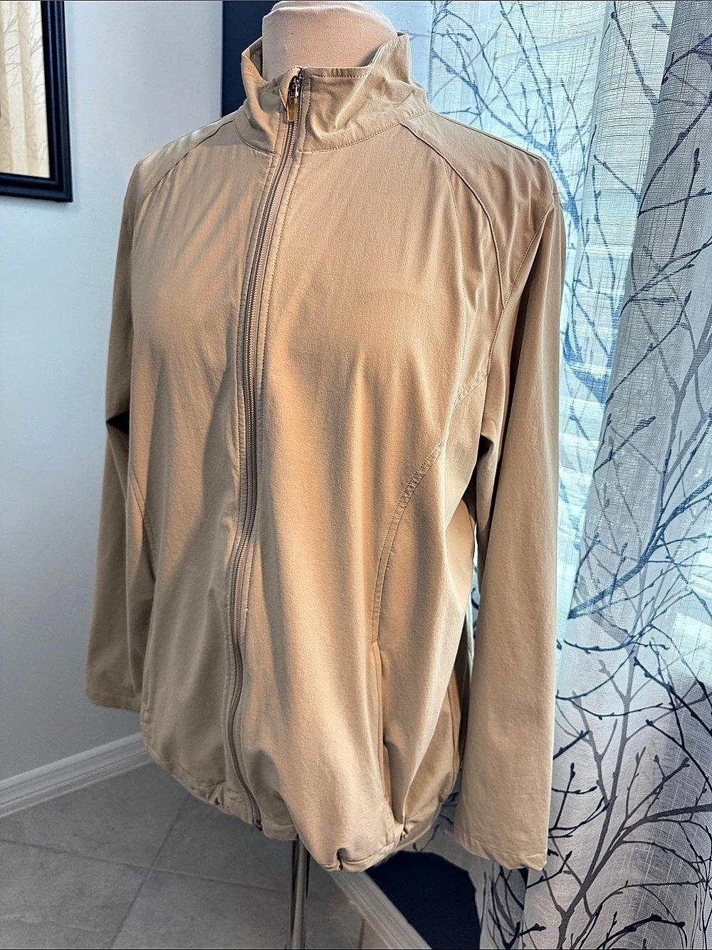 Lady Hagen Lightweight Zip Jacket Beige XL